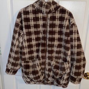 SHEIN plaid jacket